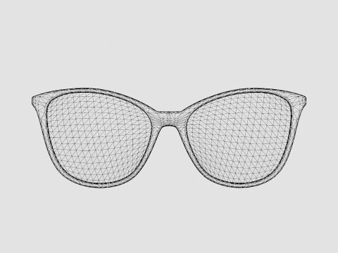 M Missoni - MMI 0016 807 Glasses 3D Model