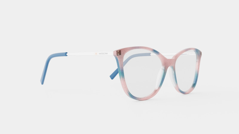 M Missoni - MMI 0016 DB1 Glasses 3Dモデル .c4d .max .obj .3ds .fbx .stl .blend