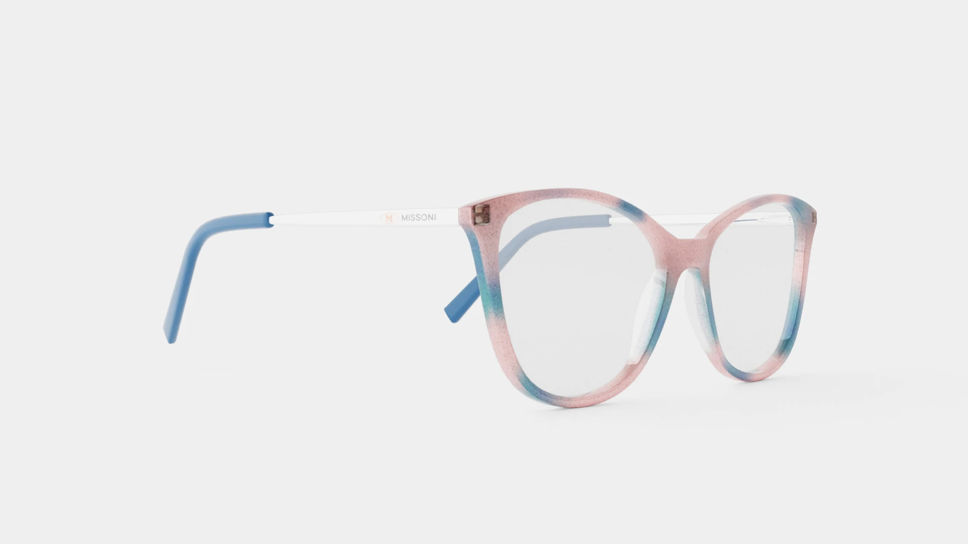 M Missoni - MMI 0016 DB1 Glasses 3D Model .c4d .max .obj .3ds .fbx .stl .blend 