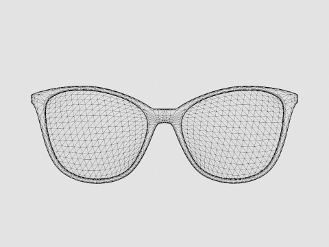 M Missoni - MMI 0016 DB1 Glasses 3Dモデル