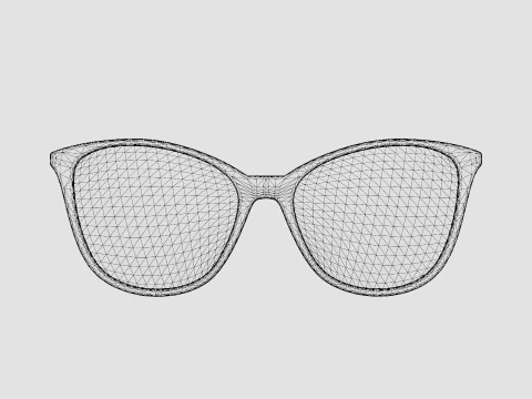 M Missoni - MMI 0016 DB1 Glasses 3D Model