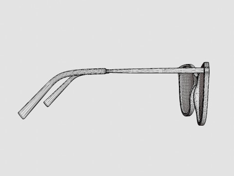 M Missoni - MMI 0016 DB1 Glasses 3Dモデル