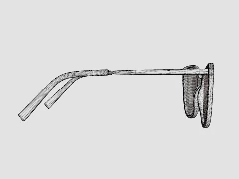 M Missoni - MMI 0016 DB1 Glasses 3D Model