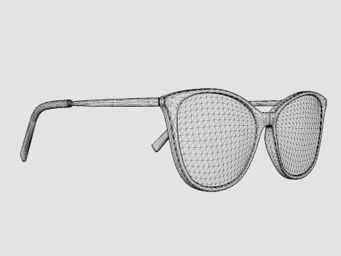 M Missoni - MMI 0016 E3H Glasses 3D Model