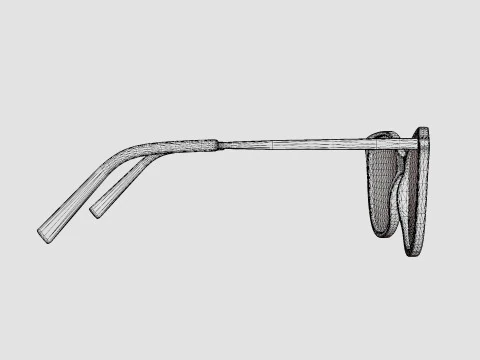 M Missoni - MMI 0016 E3H Glasses 3D Model