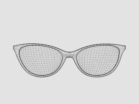 M Missoni - MMI 0017 807 Glasses Modelo 3D