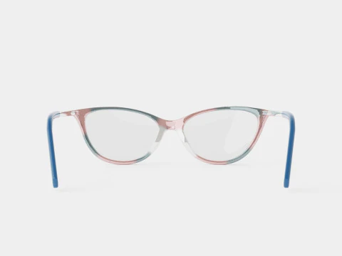M Missoni MMI 0017 DB1 Glasses 3D Model