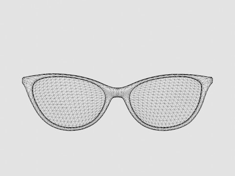 M Missoni MMI 0017 DB1 Glasses 3D Model