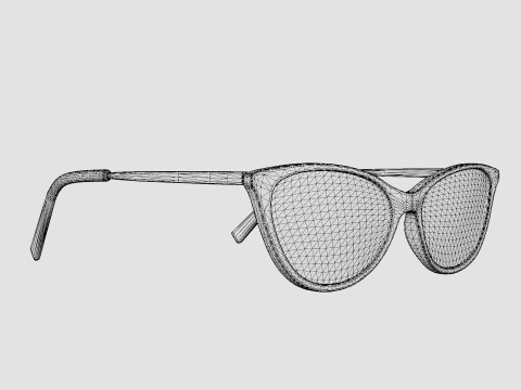 M Missoni MMI 0017 DB1 Glasses 3D Model