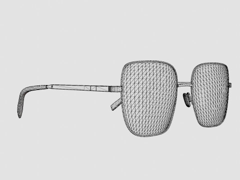 M Missoni - MMI 0021 PEF Glasses 3D 模型
