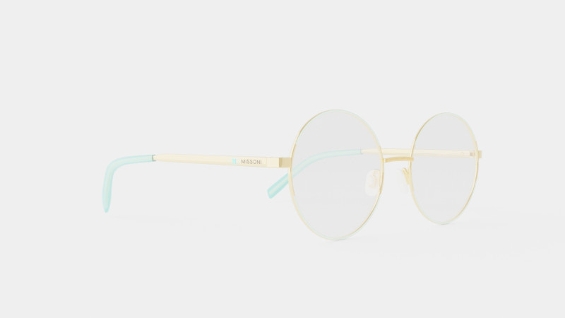 M Missoni - MMI 0022 PEF Glasses 3D मॉडल .c4d .max .obj .3ds .fbx .stl .blend