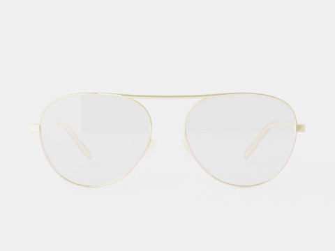 M Missoni - MMI 0023 S45 Glasses Modelo 3D