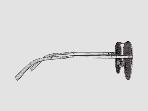 M Missoni - MMI 0023 S45 Glasses 3D Model