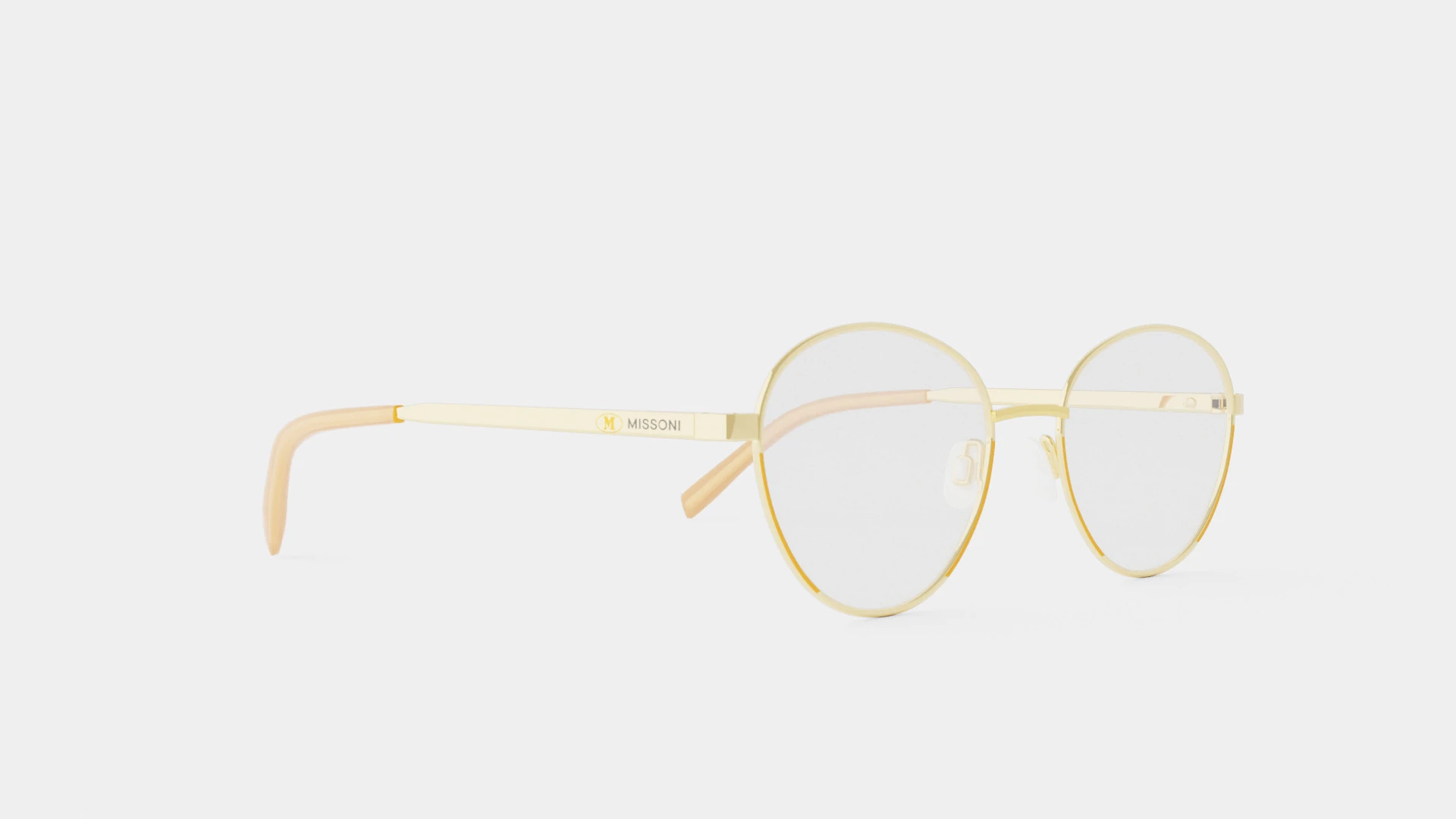 M Missoni - MMI 0024 K67 Glasses 3D Model .c4d .max .obj .3ds .fbx .stl .blend 