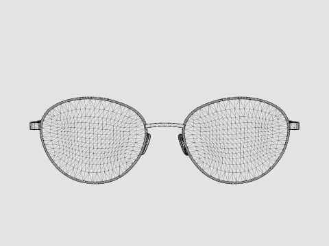M Missoni - MMI 0024 LTA Glasses 3D Model