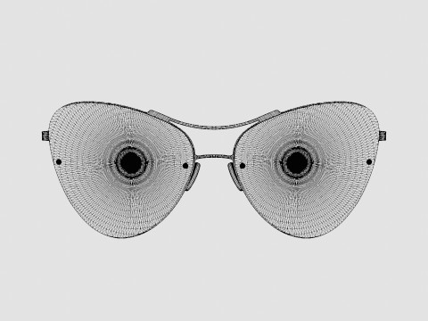 McQ - MQ0137S 002 Sunglasses 3D 모델