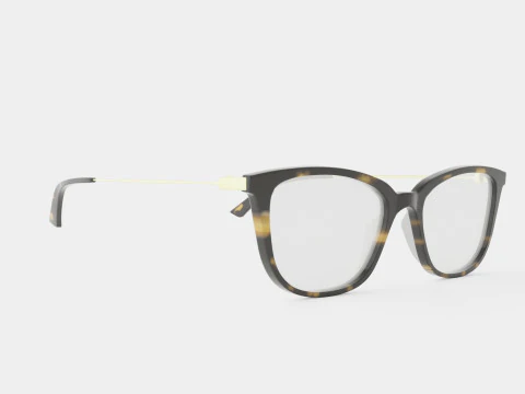 McQ - MQ0281OA 002 Glasses 3D Model