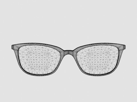 McQ - MQ0281OA 002 Glasses 3D 모델