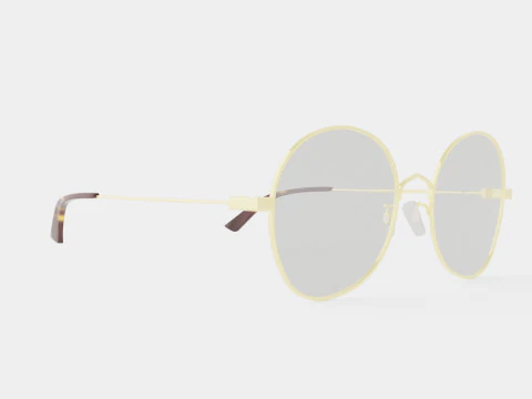 McQ - MQ0290O 002 メガネ 3Dモデル