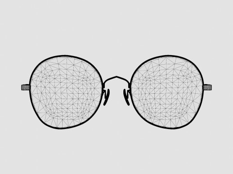McQ - MQ0290O 002 Glasses 3D Model