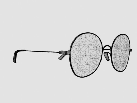 McQ - MQ0290O 002 Glasses 3D Model