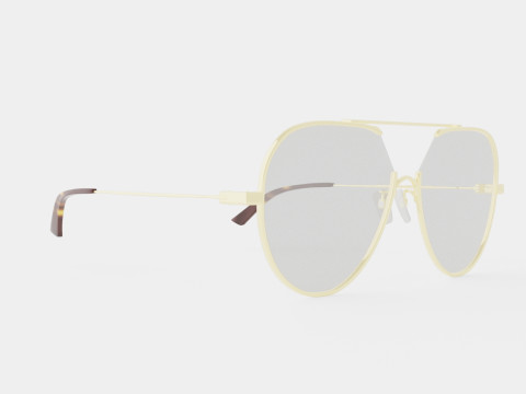 McQ - MQ0291OA 002 Glasses Model 3D