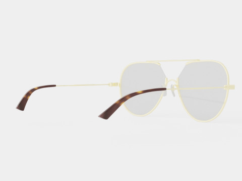 McQ - MQ0291OA 002 Glasses 3D Model