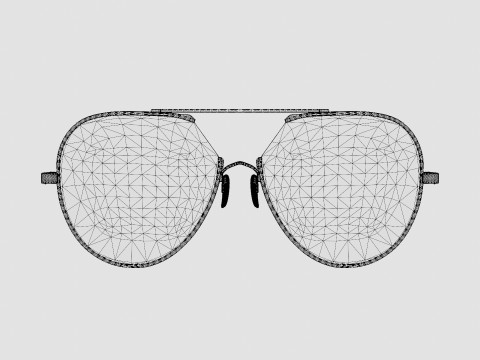 McQ - MQ0291OA 002 Glasses 3D Model