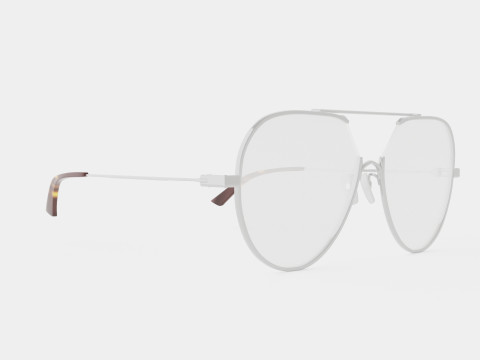 McQ - MQ0291OA 003 Glasses Modèle 3D