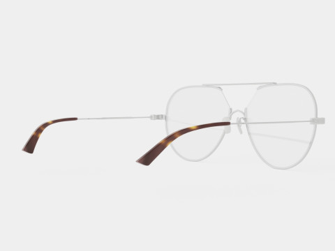 McQ - MQ0291OA 003 Glasses Modèle 3D