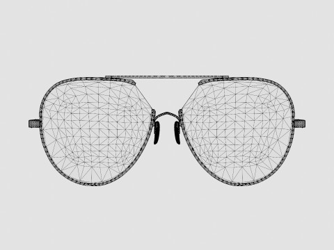 McQ - MQ0291OA 003 Glasses Modèle 3D