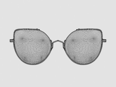 McQ - MQ0292O 003 Glasses 3D Model