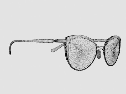 Michael Kors - 0MK1046 56 Sunglasses 3D-Modell