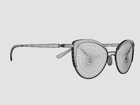 Michael Kors - 0MK1046 56 Sunglasses 3D Model