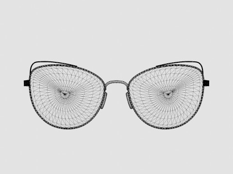 Michael Kors - MK1035 12128Z Sunglasses 3D Modell