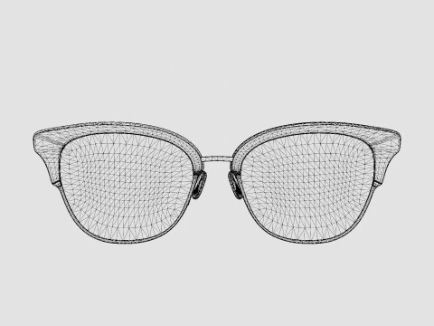 Missoni - MIS 0012 0UC Glasses 3D Model