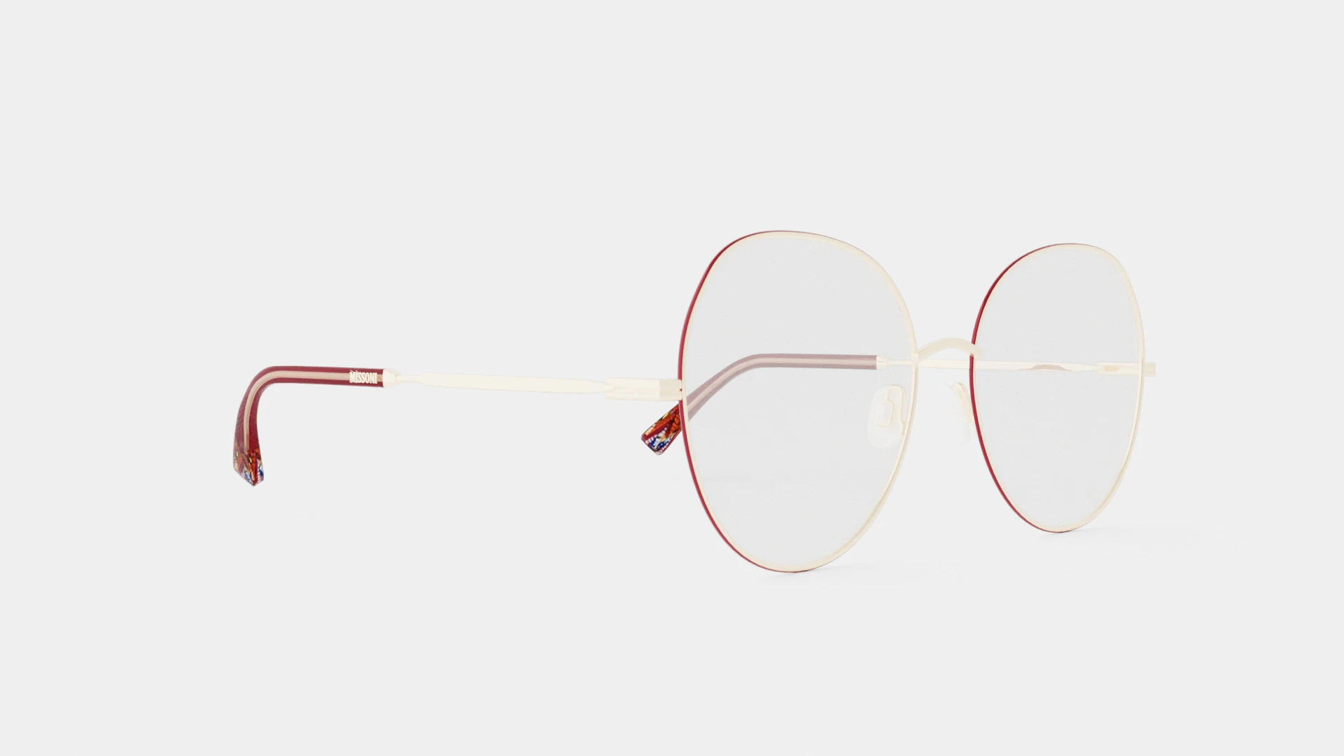 Missoni - MIS 0016 6K3 Glasses 3D Model .c4d .max .obj .3ds .fbx .stl .blend 
