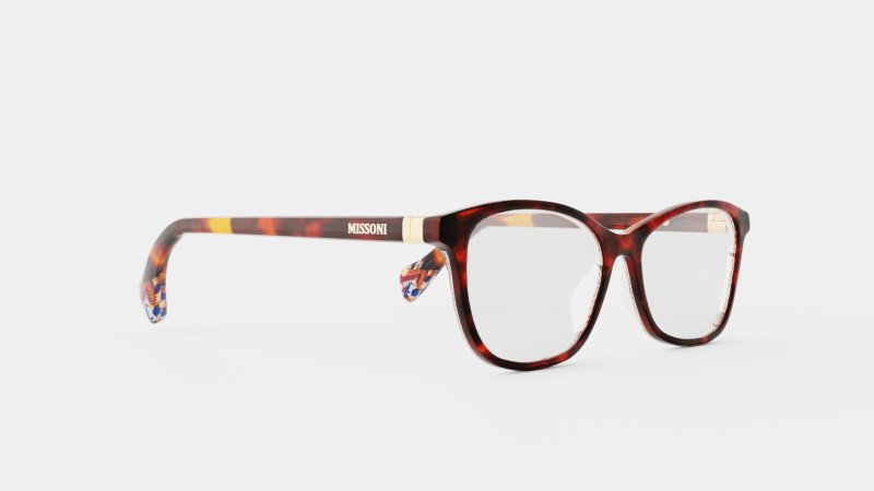 Missoni - MIS 0020 0UC Glasses Model 3D .c4d .max .obj .3ds .fbx .stl .blend