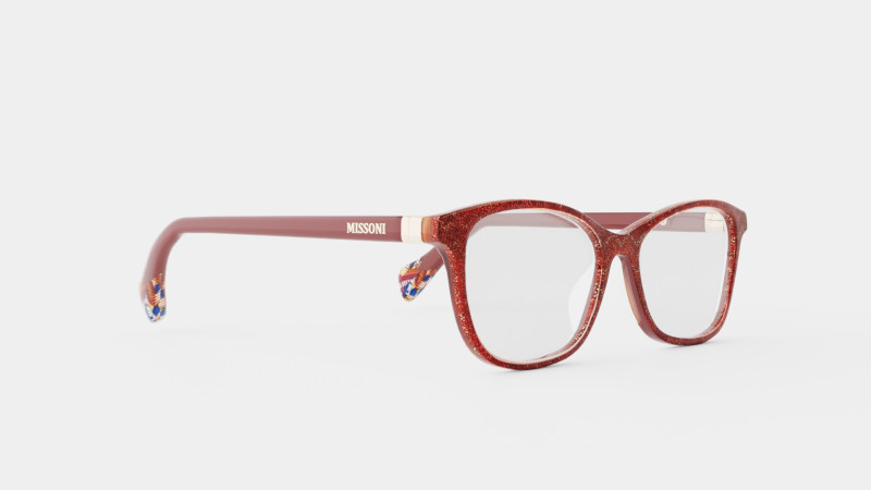 Missoni - MIS 0020 SR8 Glasses 3D Model .c4d .max .obj .3ds .fbx .stl .blend