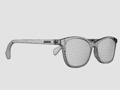 Missoni - MIS 0020 SR8 Glasses 3D Model