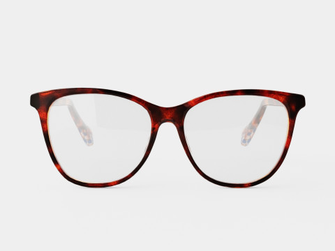 Missoni - MIS 0021 0UC Glasses 3D Model