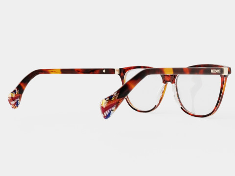 Missoni - MIS 0021 0UC Glasses 3D Model