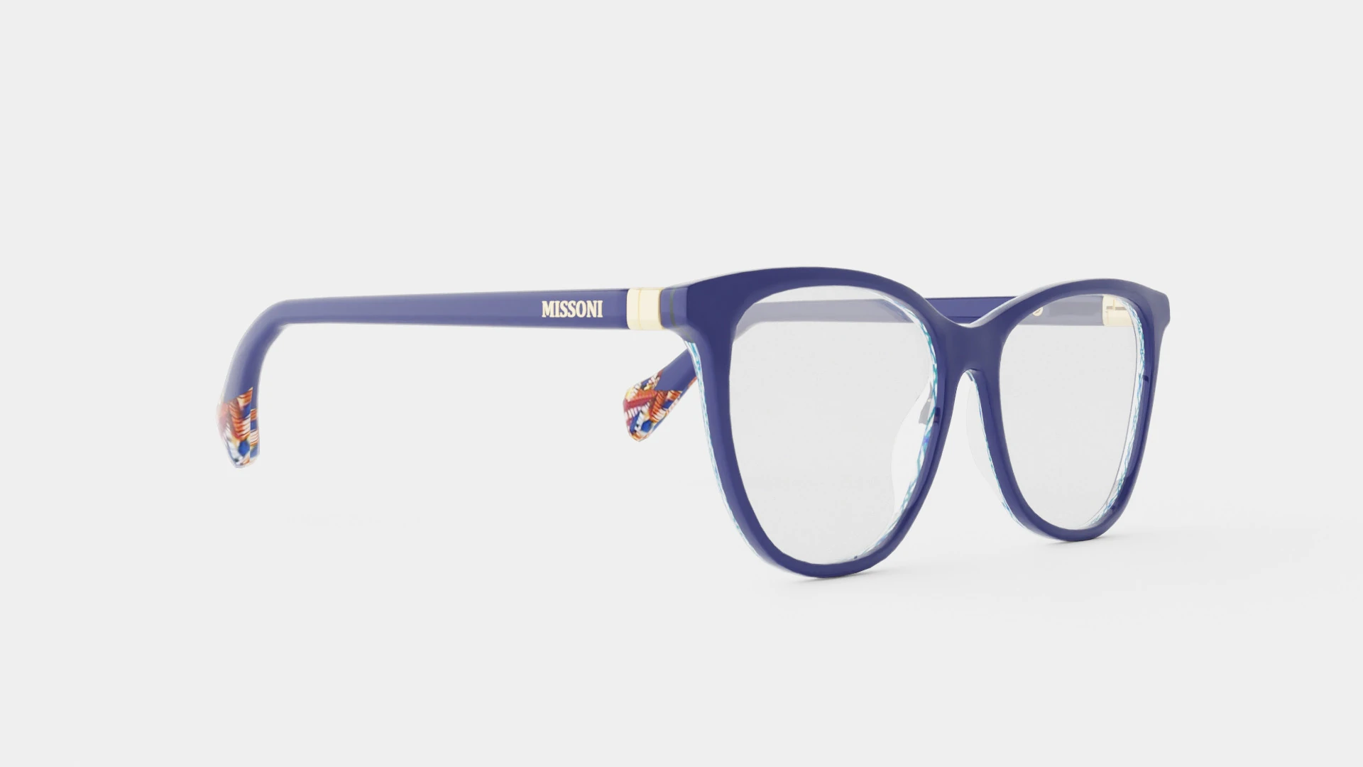 Missoni - MIS 0021 PJP Glasses 3D Model .c4d .max .obj .3ds .fbx .stl .blend 