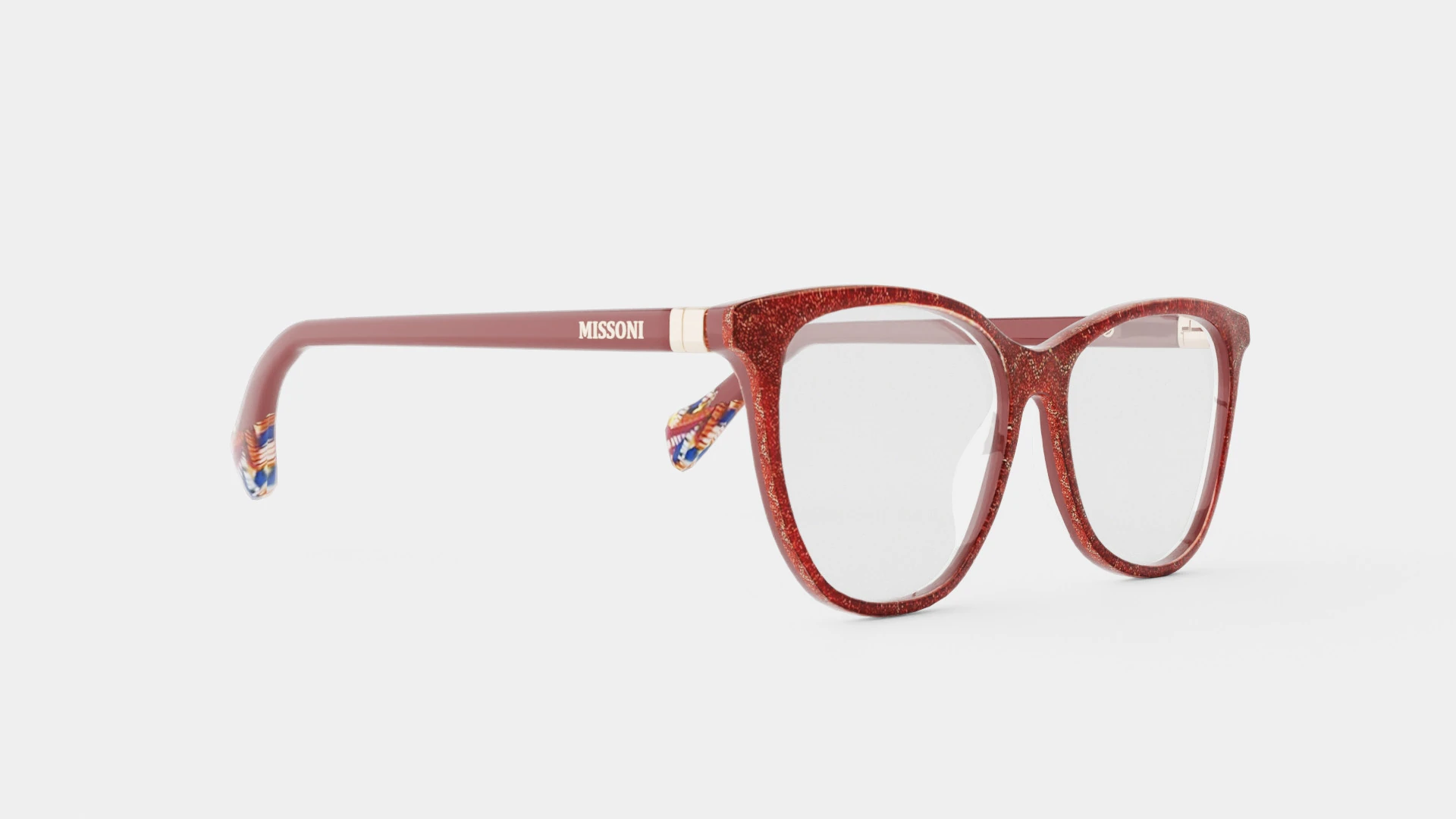 Missoni - MIS 0021 SR8 Glasses 3D Model .c4d .max .obj .3ds .fbx .stl .blend