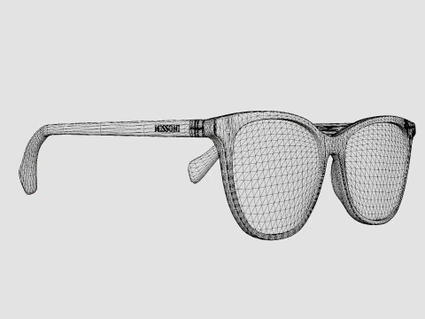 Missoni - MIS 0021 SR8 Glasses 3D Model
