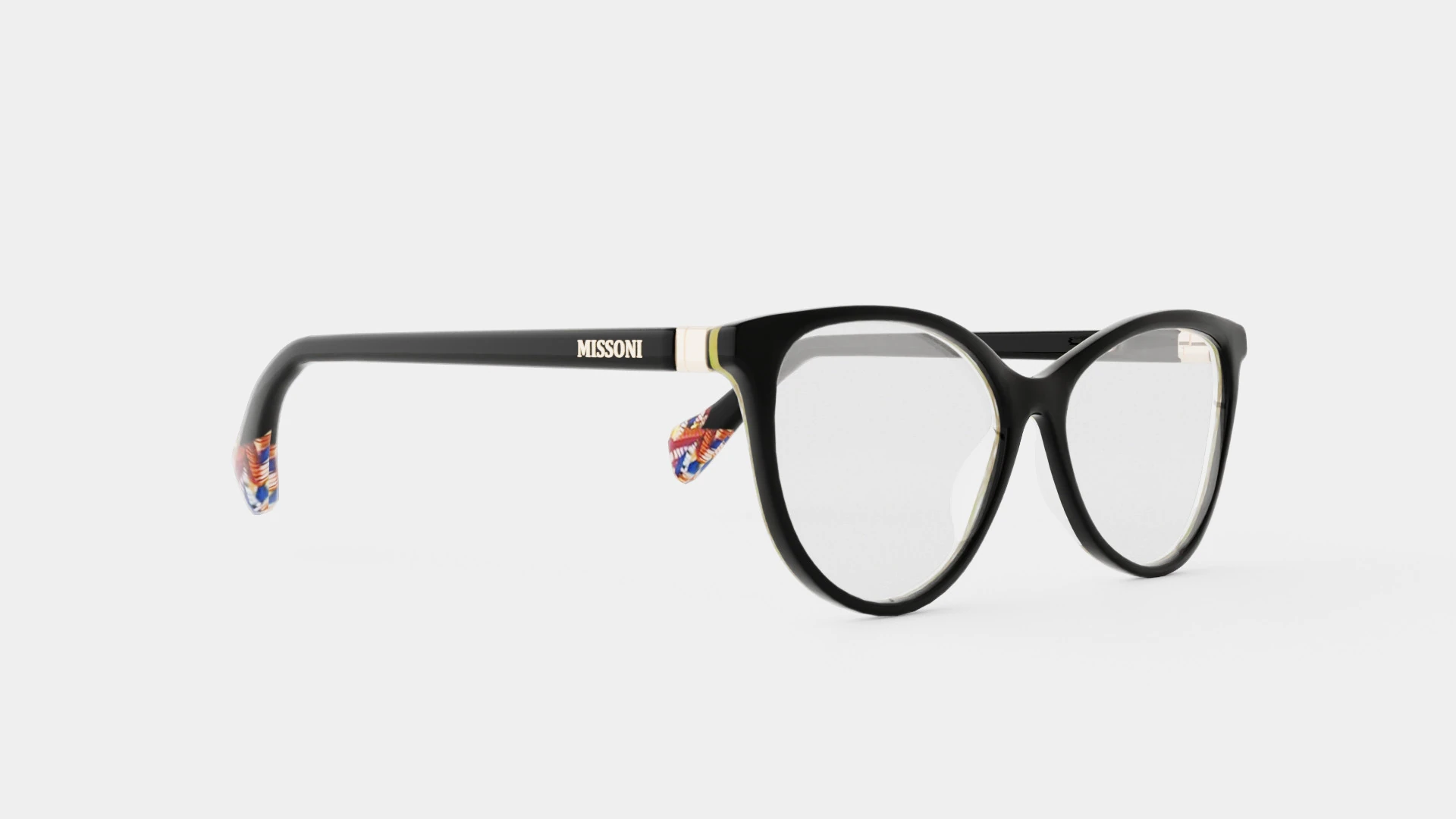 Missoni - MIS 0022 807 Glasses 3D Model .c4d .max .obj .3ds .fbx .stl .blend