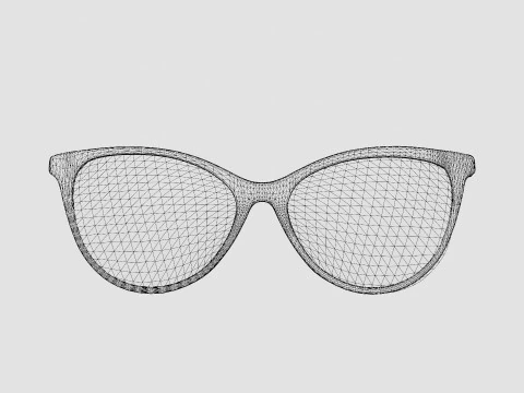 Missoni - MIS 0022 807 Glasses 3D Model