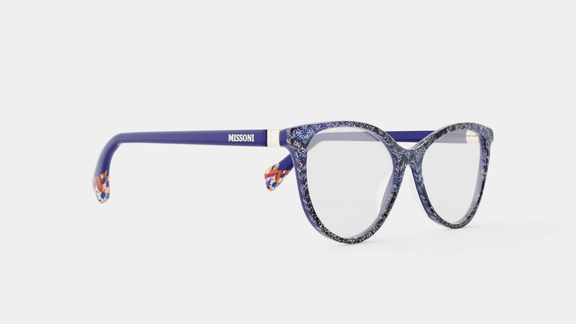 Missoni - MIS 0022 S6F Glasses 3D Model .c4d .max .obj .3ds .fbx .stl .blend 