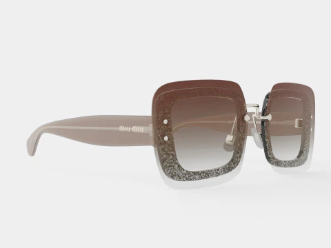 Miu Miu - 0MU 01RS 67 Sunglasses 3D Model