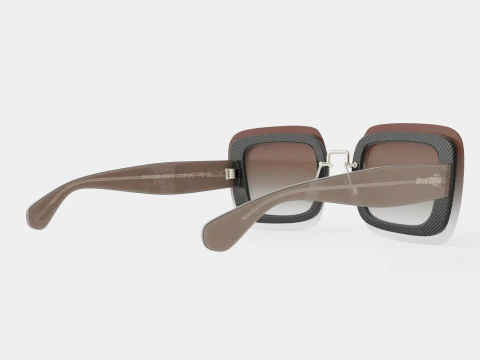 Miu Miu - 0MU 01RS 67 Sunglasses 3D Model